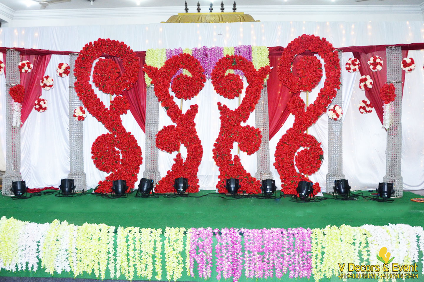 Reception Decoration Organize at Tamil Mandapam, Pondicherry